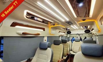 16 Seater Tempo Traveller